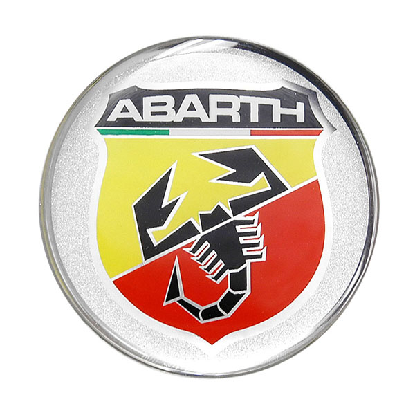 ABARTH 3D Emblem Sticker (Round/50mm)-21537-