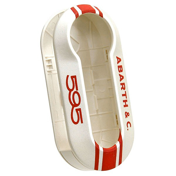 ABARTH 595 50th Anniversary Key Cover(White)<br><font size=-1 color=red>05/17到着</font>
