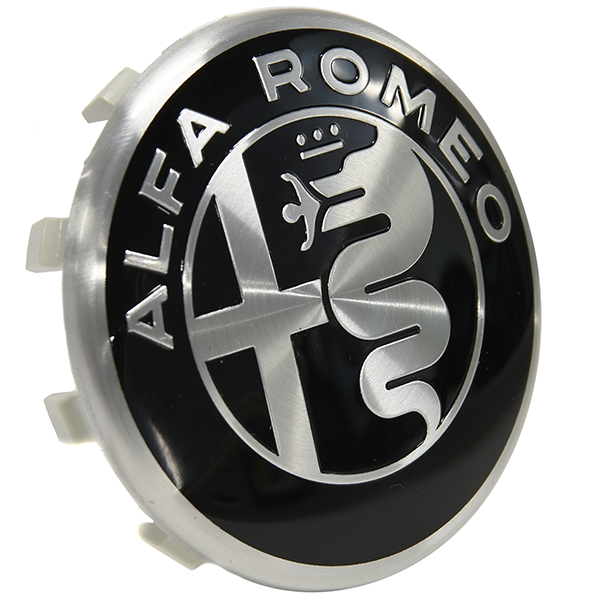 Alfa Romeo New Emblem(Monotone)Wheel hub cap(Alfa 159/Brera/Spider/Giulietta/GIULIA/Stelvio)<br><font size=-1 color=red>05/17到着</font>
