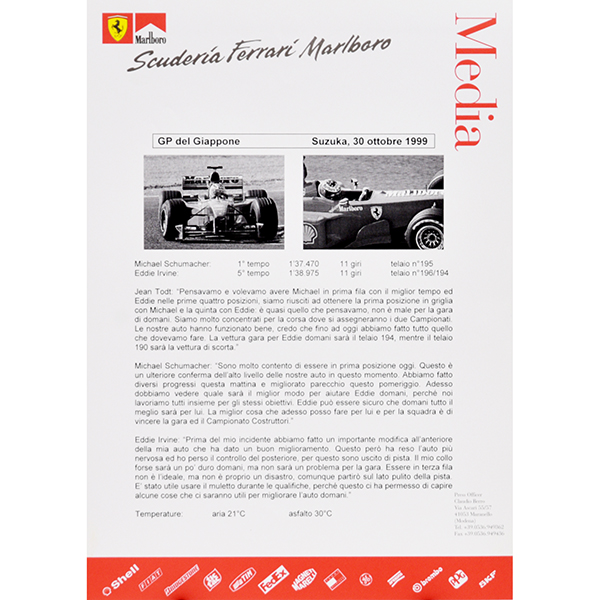 Scuderia Ferrari F1ǥ꡼-1999ǯGP 1030-